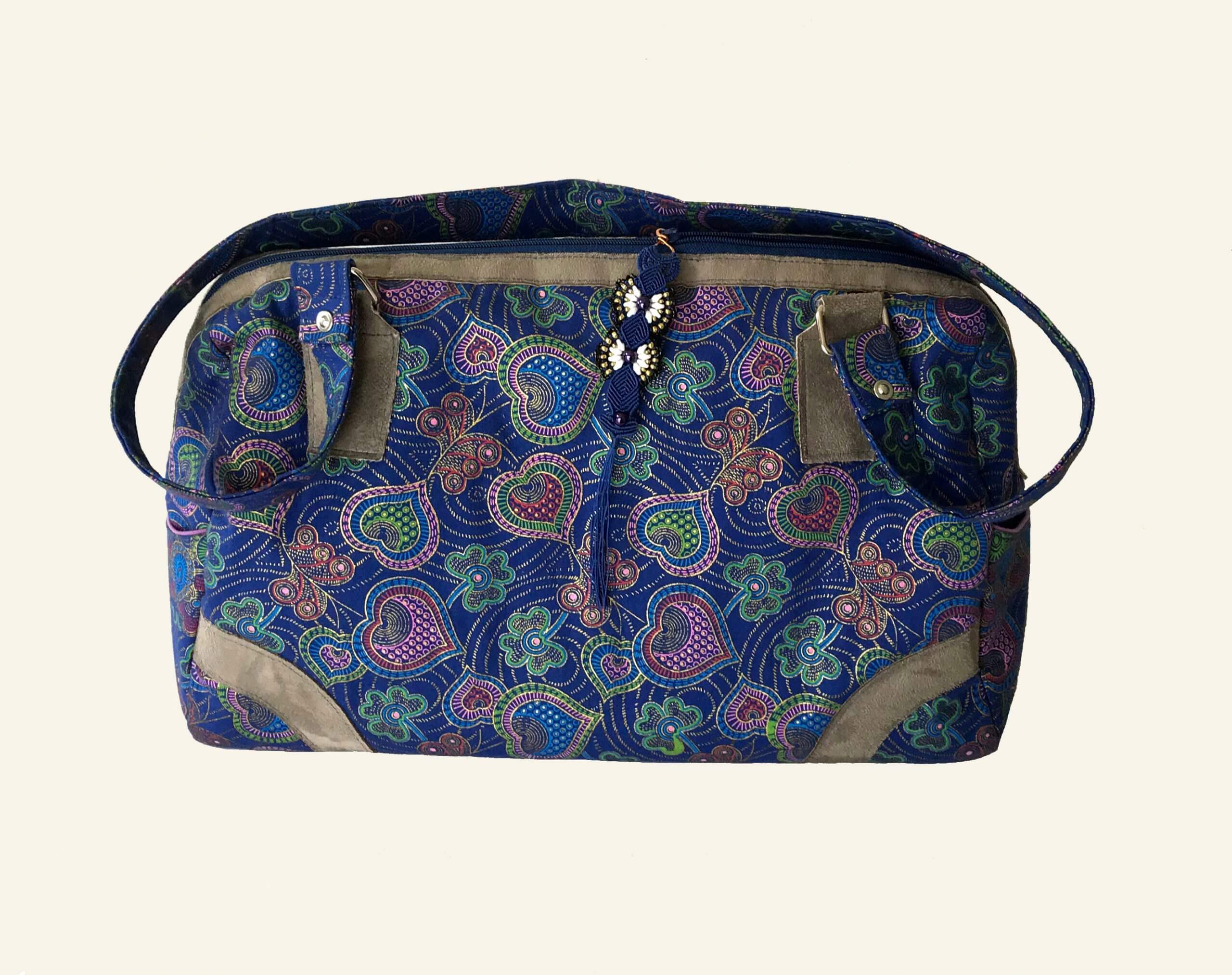 on du sac bleu vue générale non suspendu