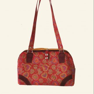 on du sac rouge coeurs vue générale