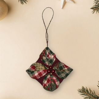 étoile rouge motifs de Noël