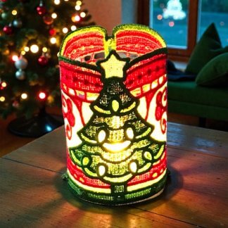 bougeoir sapin de Noël