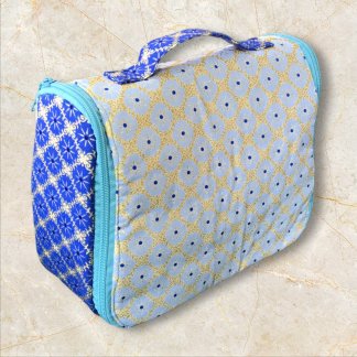 sac bleu dégradé vue de côté